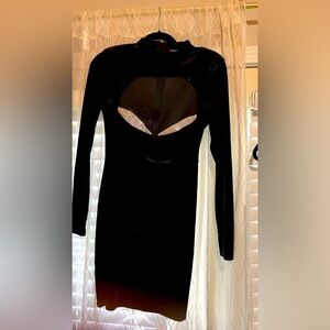 Black Velvet Cocktail dress